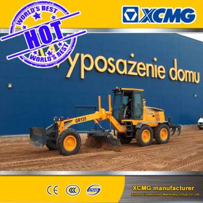 XCMG Official Mini Motor Grader Gr135 Gr180 with Ripper and Blade for Sale